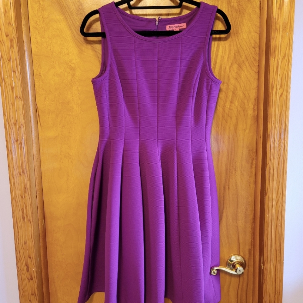 Betsey Johnson Vibrant Purple Dress